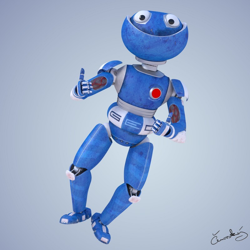 GEO - funny robot preview image 1